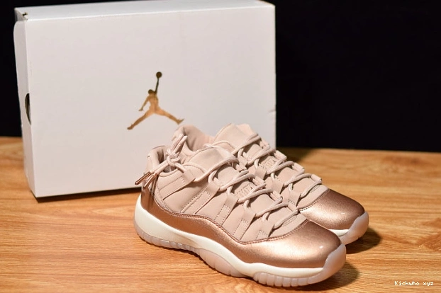 Low 11 Air GS AH7860-105 Rose Gold Jordan 0519